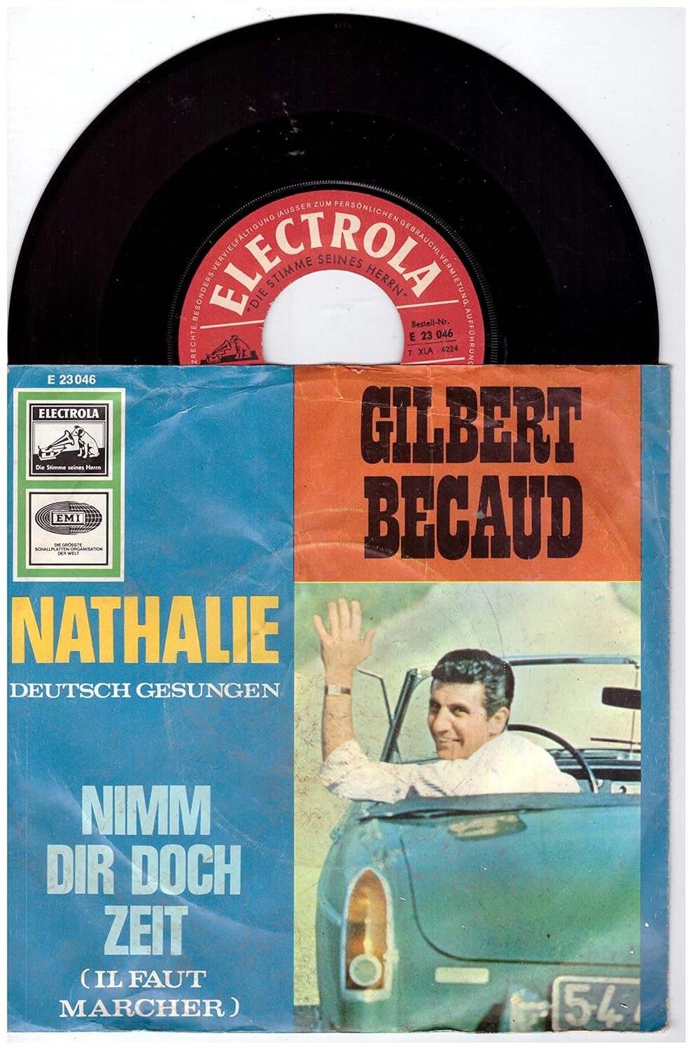 BECAUD, GILBERT / NATHALIE - DEUTSCH GESUNGEN / NIMM DIR DOCH ZEIT ...